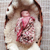 Cute baby in Offspring baby blanket